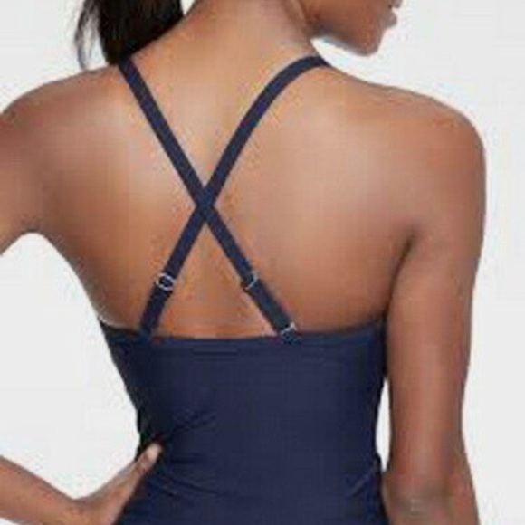 Athleta Knot Front Tankini, Black SIZE 34
B/ C - Picture 6 of 7